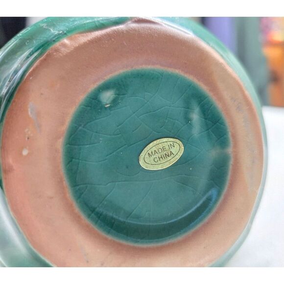 Frog Planter Whimsical Ceramic Flower Pot Succulent Holder Home Decor - Picture 6 of 8